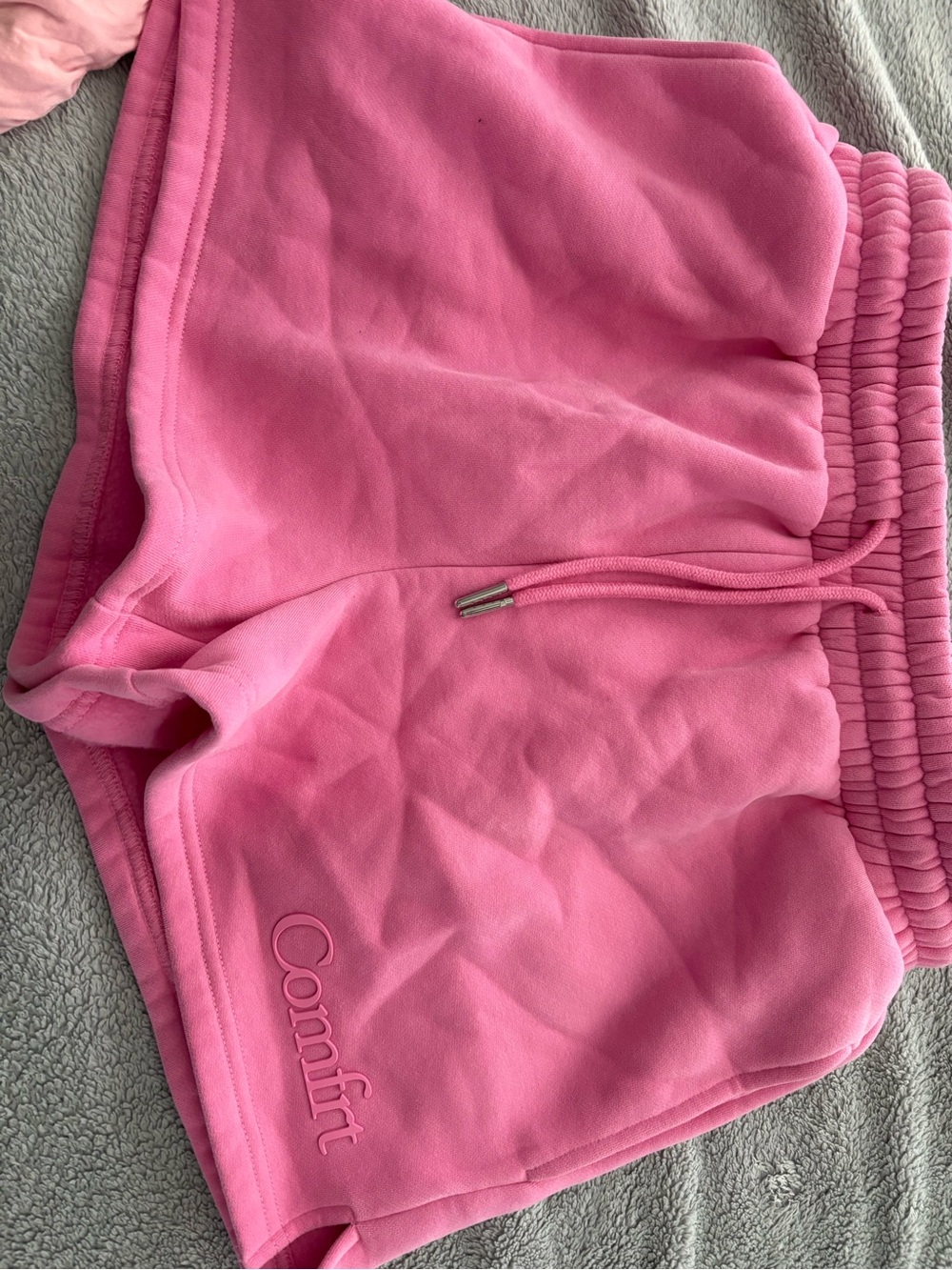 Comfrt Pink Cozy Shorts